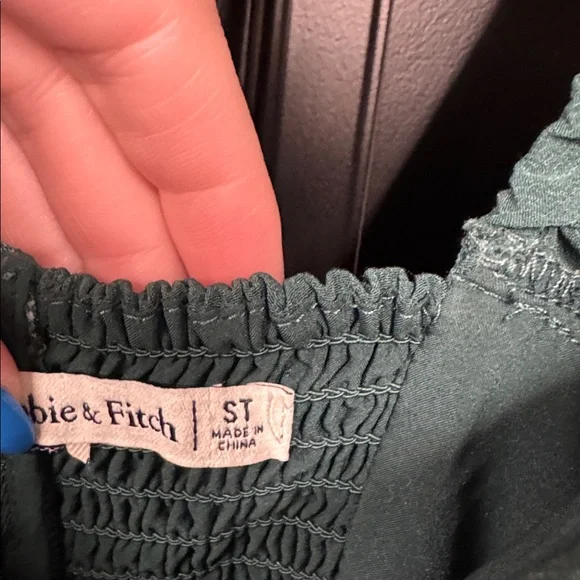 Abercrombie & Fitch Emerald Green Dress - Picture 3 of 4